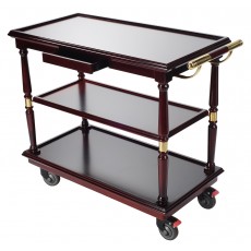 Serving Trolley Cart 3 Tier Kitchen Cart with Easy Moving Flexible Wheels